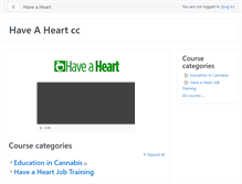Tablet Screenshot of haveaheartcertification.com